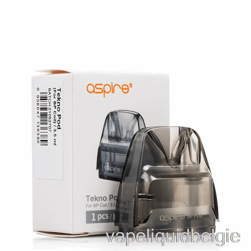 Vape België Aspire Tekno Vervangende Pods [bp] 3,5ml Pod - Spoel Niet Incl.